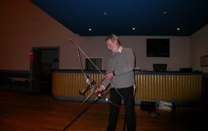 Alain au pas de tir